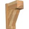 Ekena Millwork Traditional Craftsman Rough Sawn Outlooker, Western Red Cedar, 8"W x 16"D x 20"H OUT08X16X20TRA04RWR - alternate 1